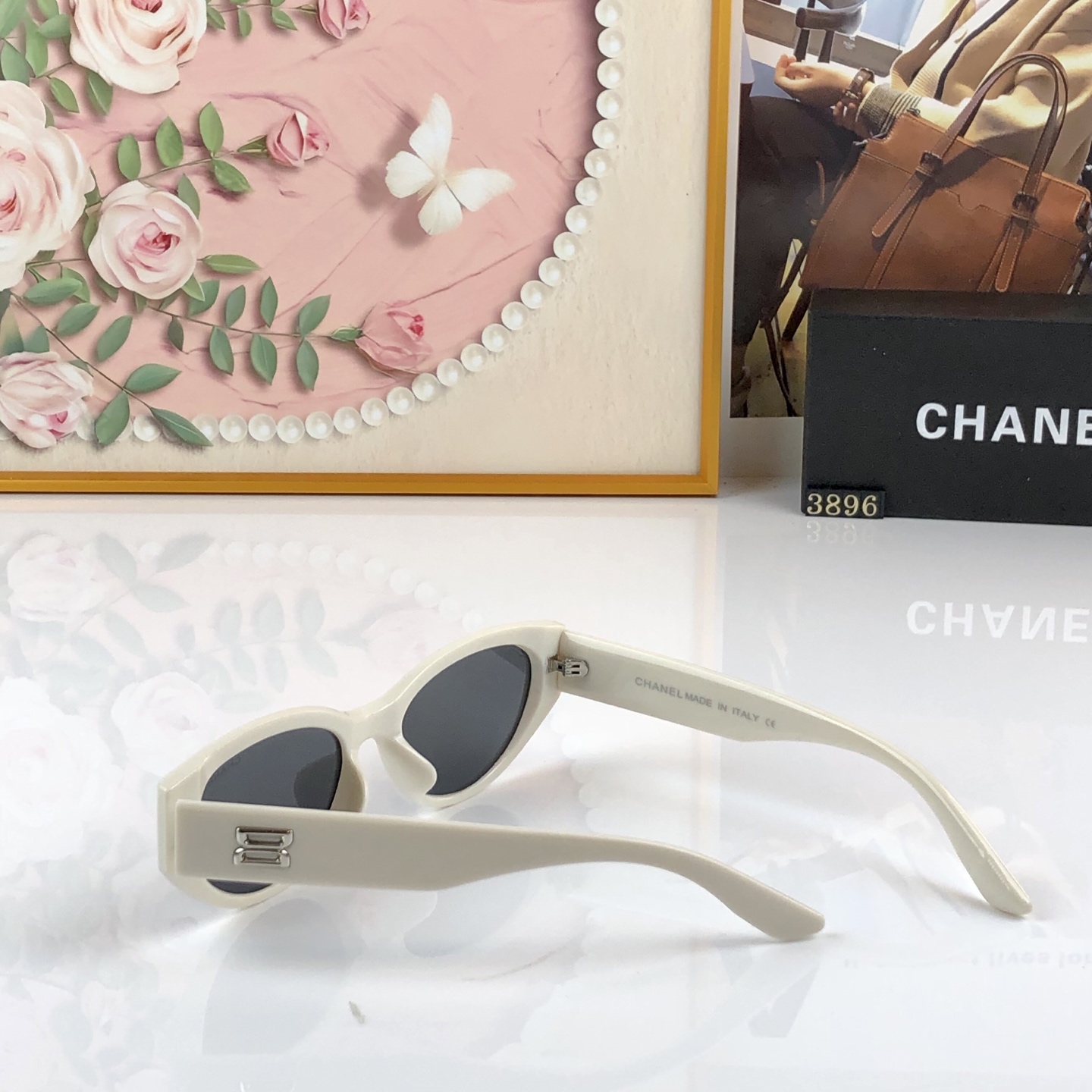 🔥🔥Chane*猫眼墨镜女款2026新款高级感旅游拍照出片太阳镜防紫外线
