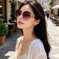 🔥🔥Chane*2026新款潮流时尚防紫外墨镜女 素颜ins显瘦遮阳镜偏光太阳镜 🔥🔥Chane*2026新款潮流时尚防紫外墨镜女 素颜ins显瘦遮阳镜偏光太阳镜