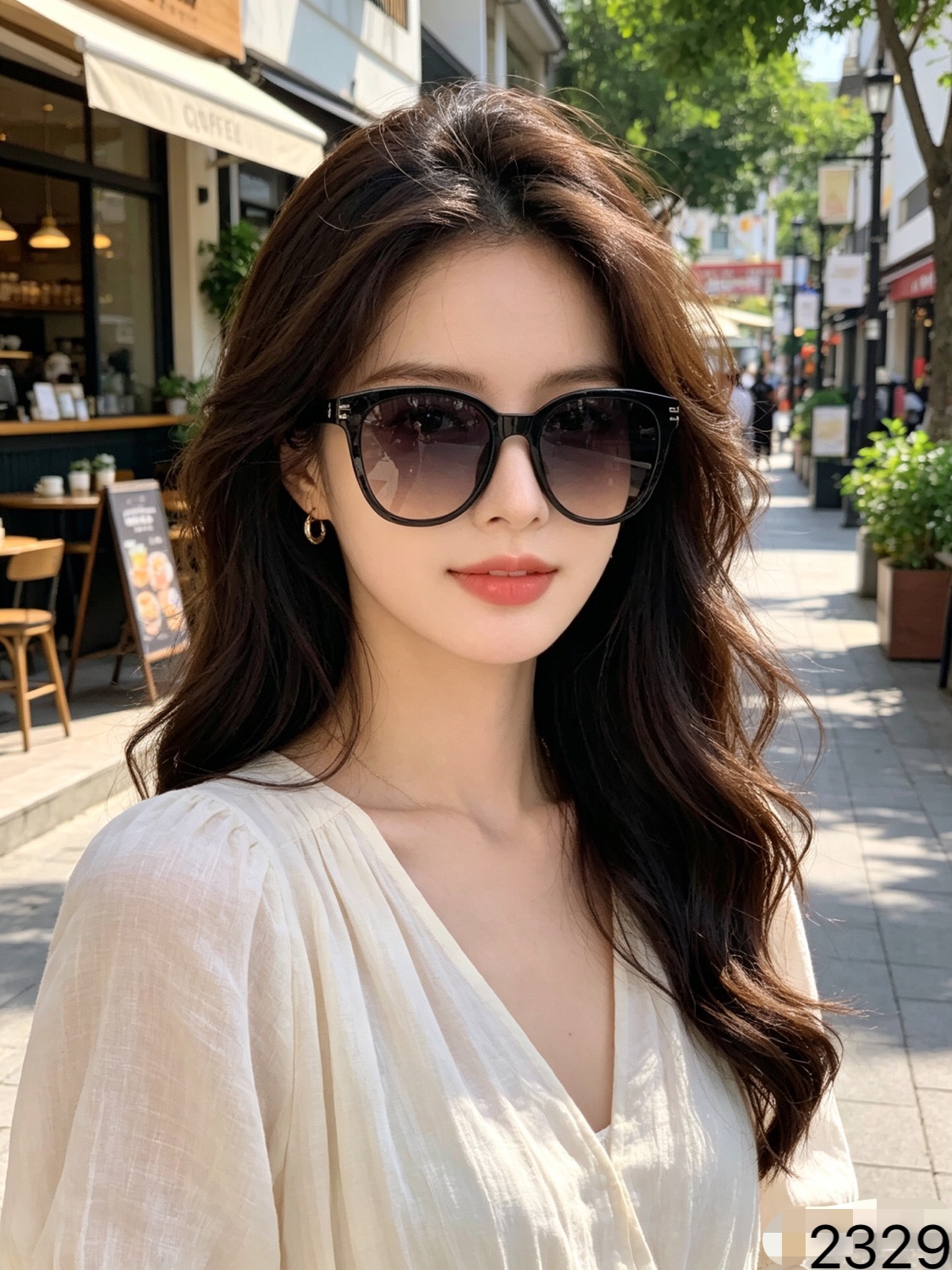 🔥🔥Louis vuitto*墨镜女2026新款潮复古小脸时尚太阳镜高级感ins圆脸防紫外线遮阳