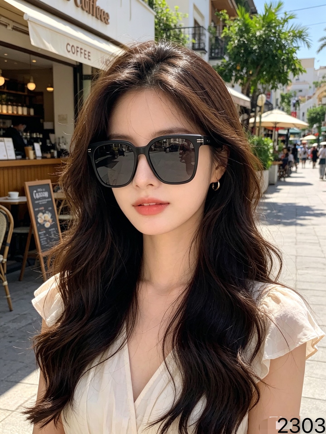 🔥🔥Louis vuitto*墨镜女2026新款潮复古小脸时尚太阳镜高级感ins圆脸防紫外线遮阳