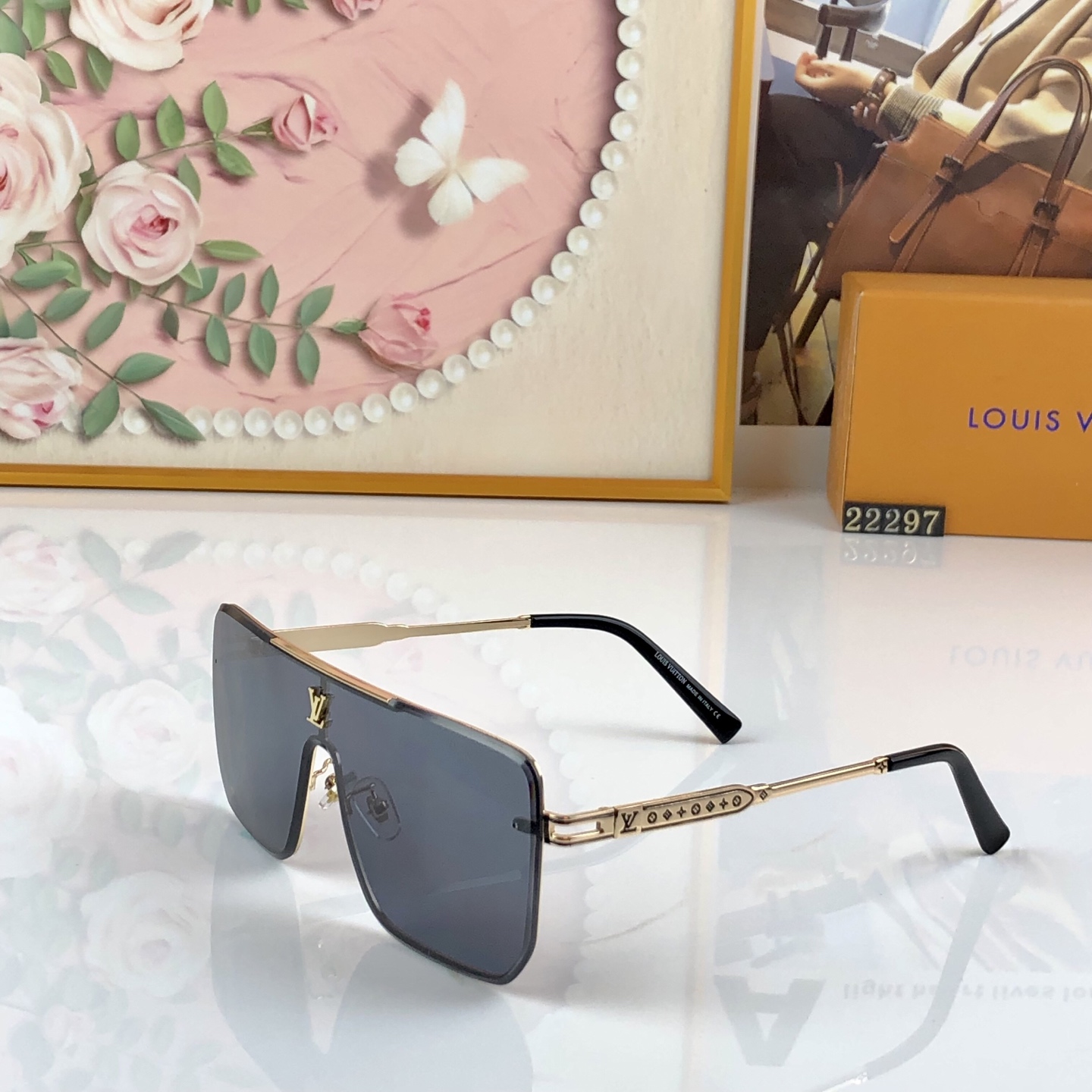 🆕 🔥🔥Louis vuitto*新款男女同款太阳镜时尚潮流眼镜驾驶出游休闲太阳眼镜防紫外线