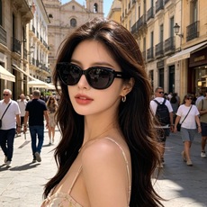 🆕 。Ysl欧美潮流椭圆墨镜明星同款ins海边度假时尚炫酷蹦迪太阳镜 🆕 。Ysl欧美潮流椭圆墨镜明星同款ins海边度假时尚炫酷蹦迪太阳镜