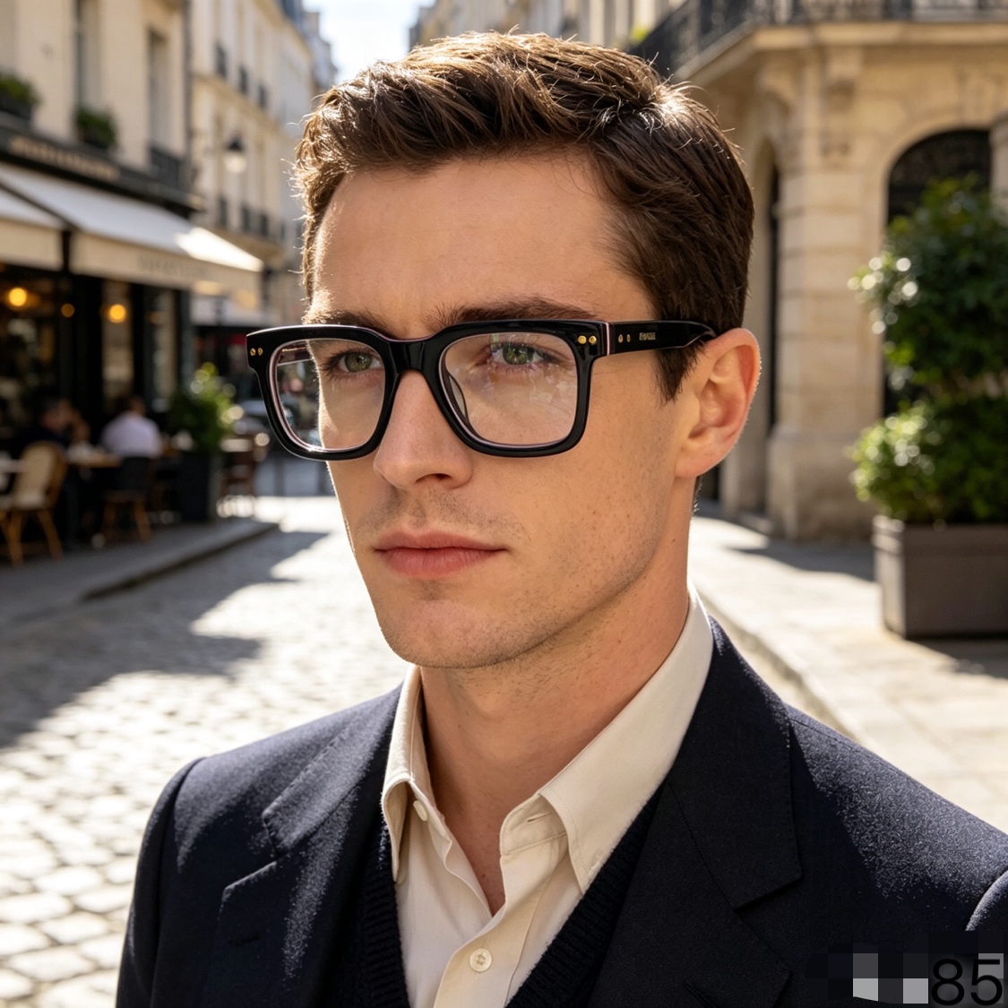 Tommy网红时尚镜框眼镜近视女男可配度数素颜眼镜框网红款大脸圆脸显瘦