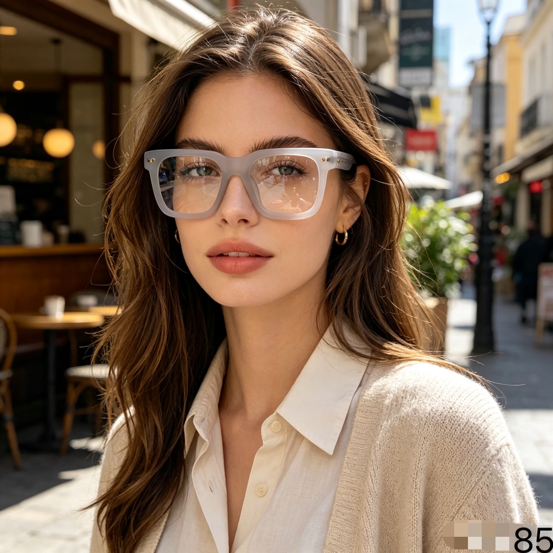 Tommy网红时尚镜框眼镜近视女男可配度数素颜眼镜框网红款大脸圆脸显瘦