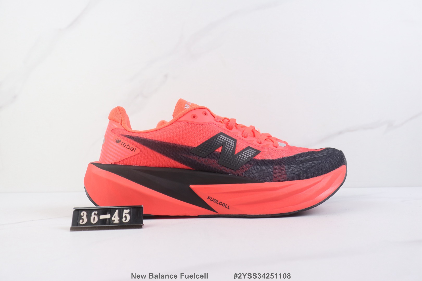 🔺New Balance Fuelcell 新百伦减震休闲跑步鞋 织物材质 公司级 真标带半码 码 #2YSS34251108