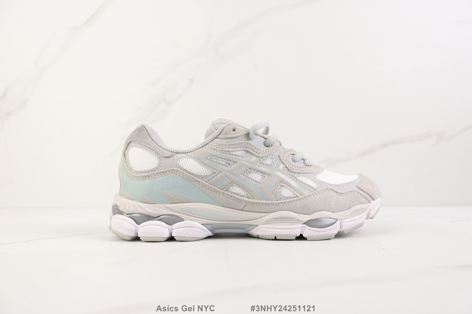 💰120🔺Asics Gel NYC 亚瑟士减震跑步鞋 织物材质运动鞋 耐磨防滑舒适 真标带半码 Size:36-45码