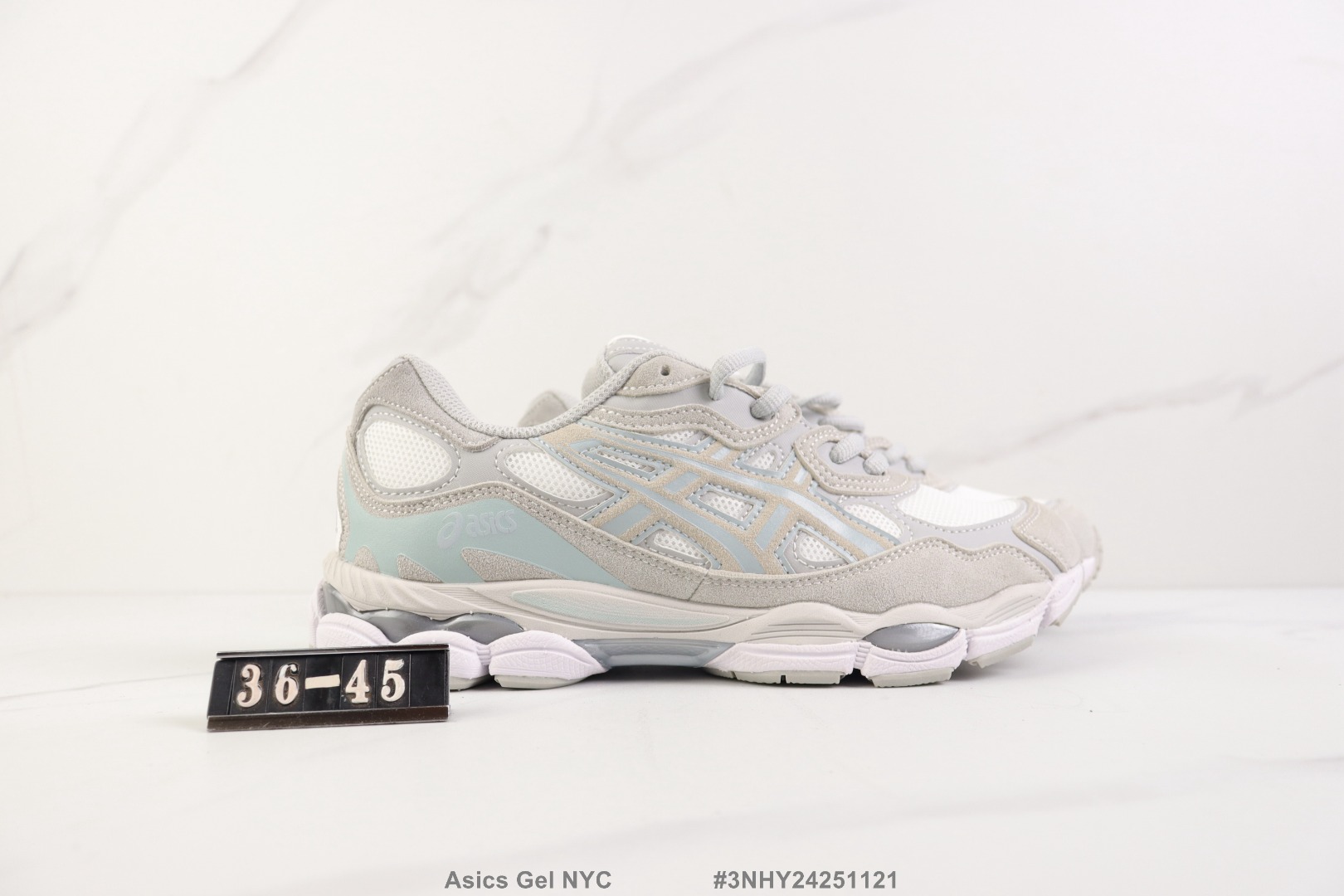 🈴💰120🔹Asics Gel NYC 亚瑟士减震跑步鞋 织物材质运动鞋 耐磨防滑舒适 真标带半码 尺码见图