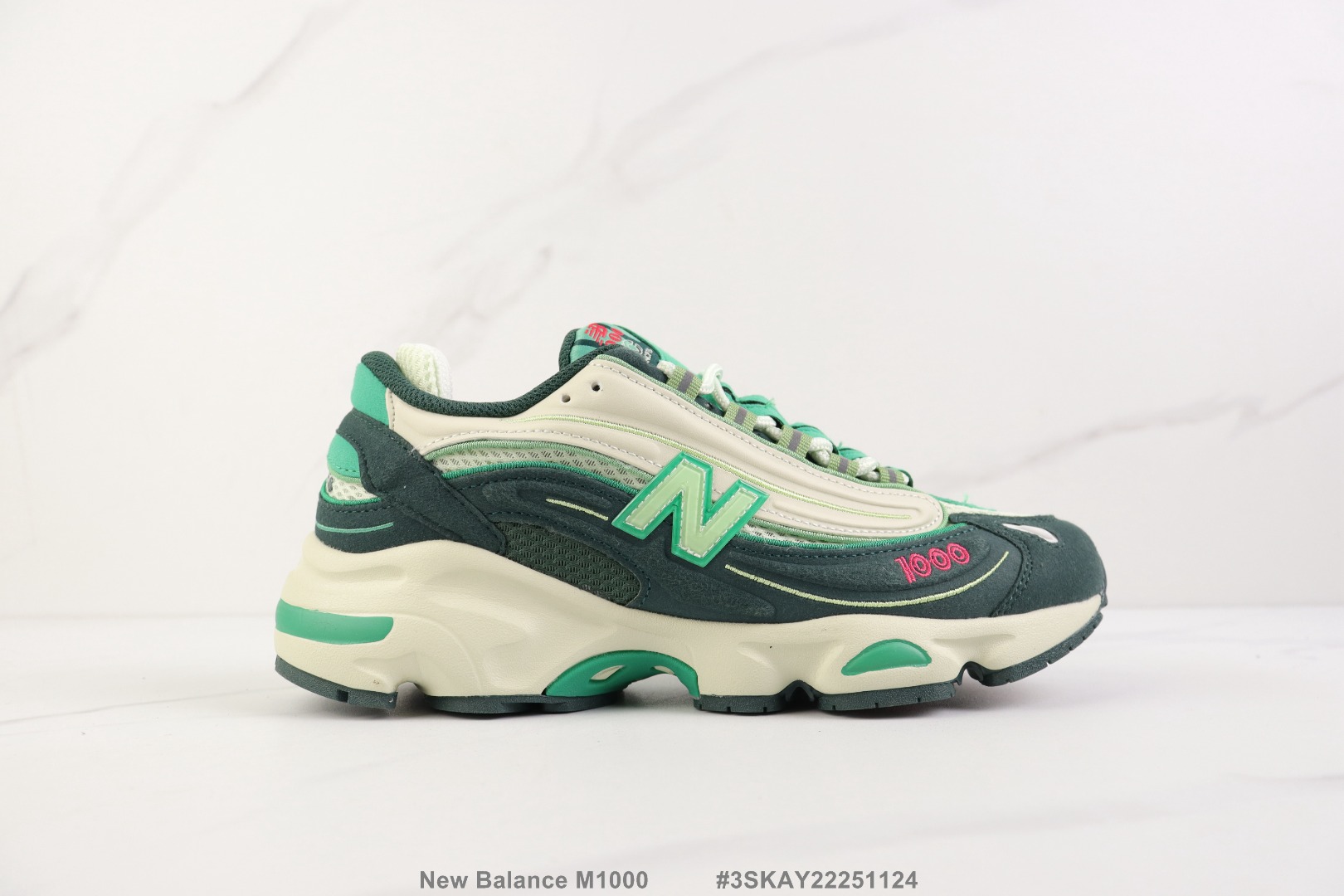 💰110
🔺New Balance M1000 新百伦复古减震跑步鞋 织物材质 真标 Size:36-45码