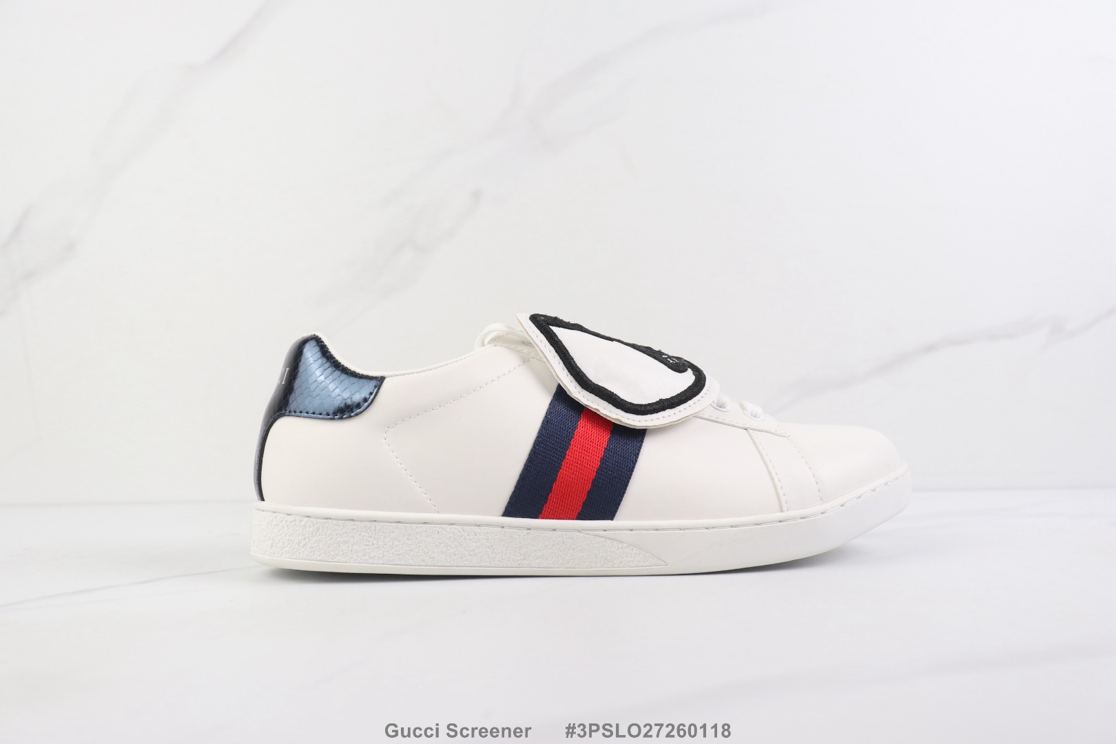 💰135🔺Gucci Screener 古驰低帮经典复古舒适轻便休闲鞋 牛皮材质 时尚舒适 Size:39-45码