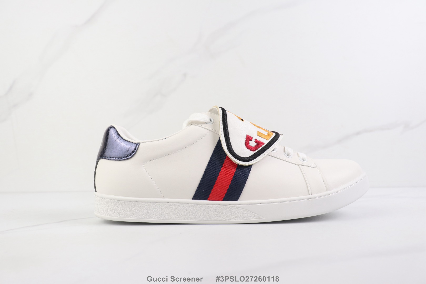 💰135🔺Gucci Screener 古驰低帮经典复古舒适轻便休闲鞋 牛皮材质 时尚舒适 Size:38-45码