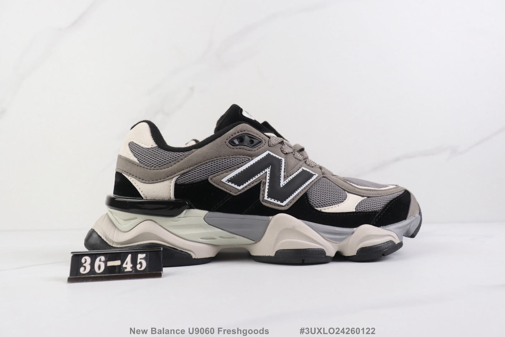 💰115🔺New Balance U9060 Freshgoods 新百伦复古减震跑步鞋 织物材质老爹鞋 真标带半码 Size:36-45码