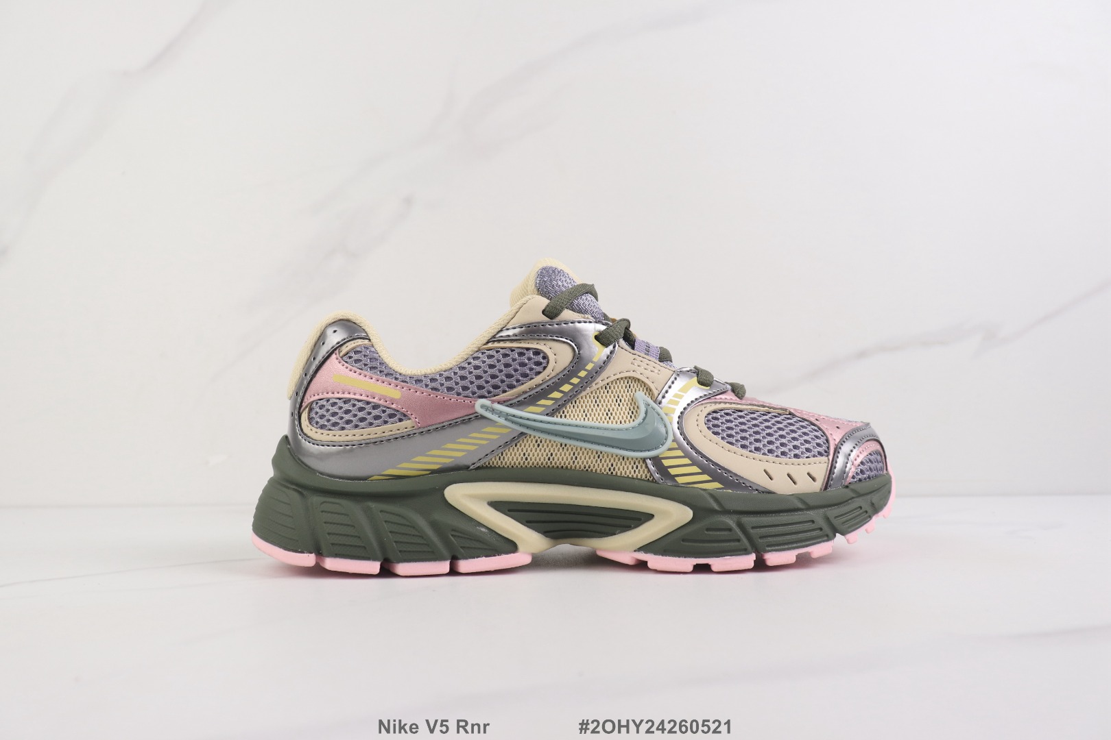 🔺Nike V5 Rnr 耐克减震回弹休闲跑步鞋 透气织物材质运动鞋 耐磨防滑舒适 真标带半码 码