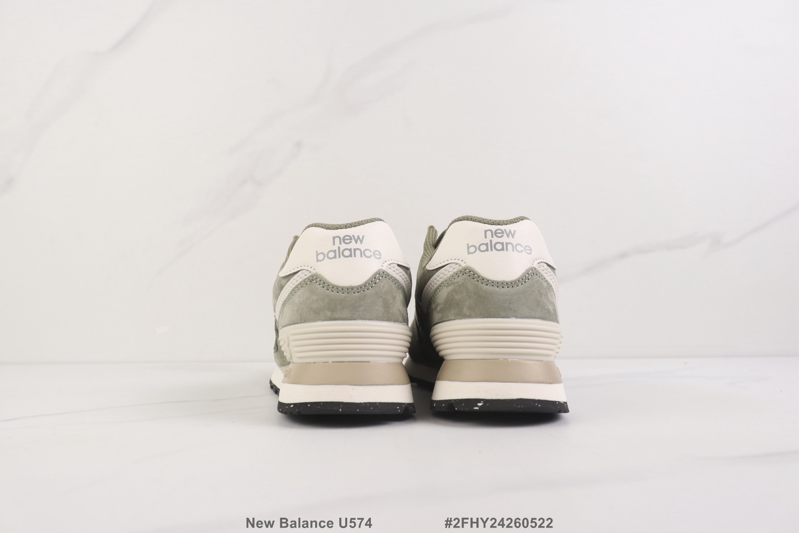 🔺New Balance U574 新百伦复古休闲跑步鞋 织物材质 真标带半码 码 ‎