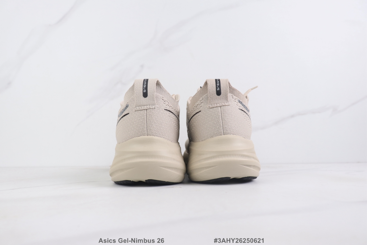  💰230
🔺Asics Ge-Nimbus 26 亚瑟士厚底减震跑步鞋 织物材质运动鞋   Size:39-45码                           