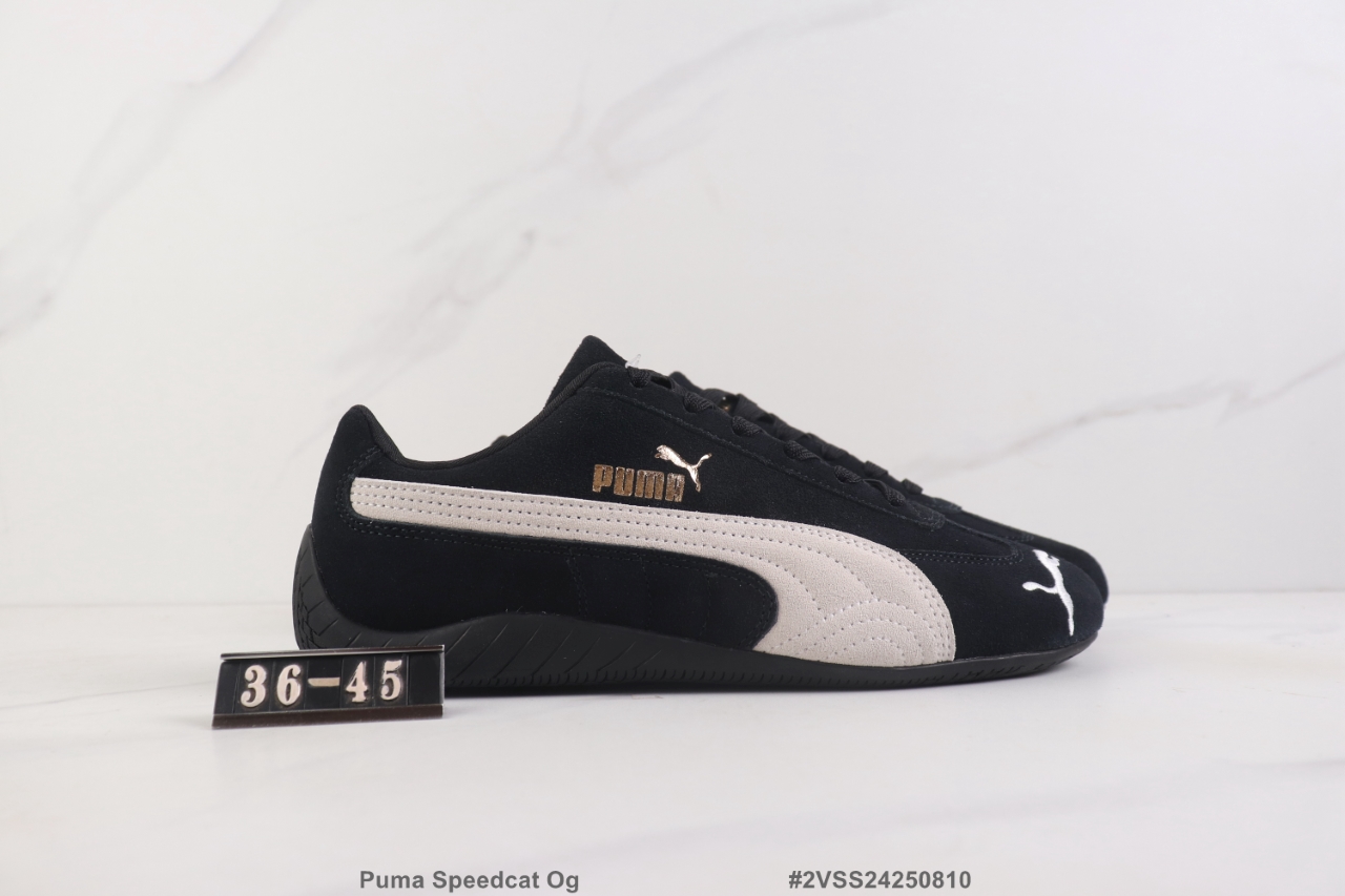 🈴💰P120🔺Puma Speedcat Og 彪马低帮赛车鞋 牛皮材质休闲鞋 真标带半码 尺码见图                                                  #2VSS24250810