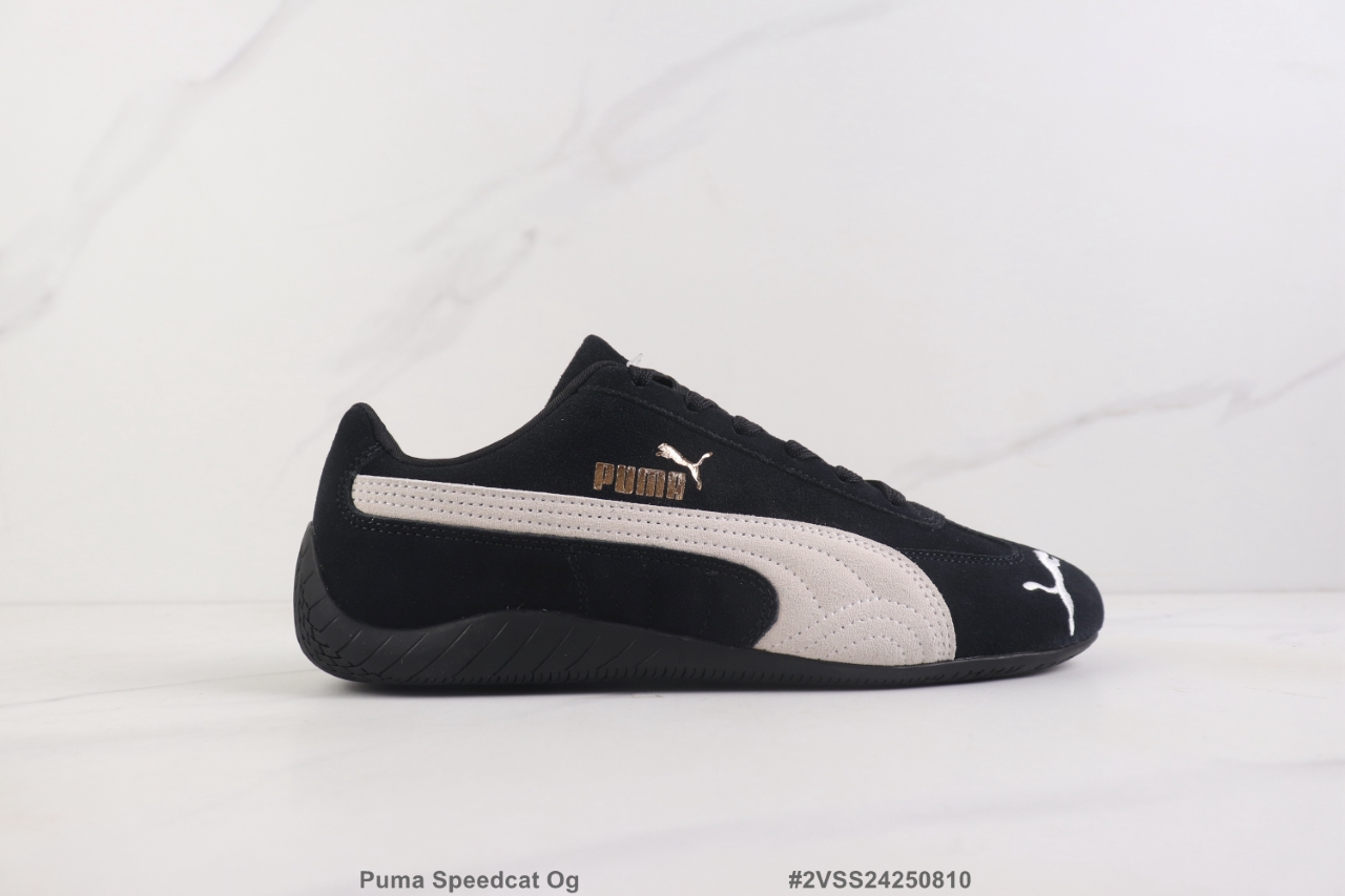 💰P120🔺Puma Speedcat Og 彪马低帮赛车鞋 牛皮材质休闲鞋 真标带半码 Size:36-45码                                                  #2VSS24250810