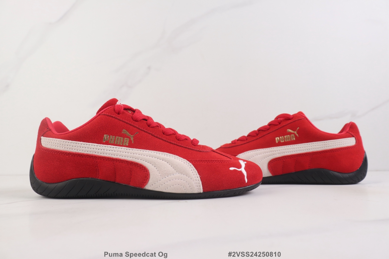 🔺Puma Speedcat Og 彪马低帮赛车鞋 牛皮材质休闲鞋 真标带半码 码 #2VSS24250810