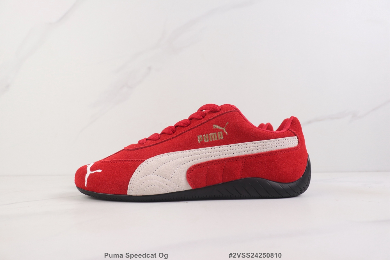 🔺Puma Speedcat Og 彪马低帮赛车鞋 牛皮材质休闲鞋 真标带半码 码 #2VSS24250810