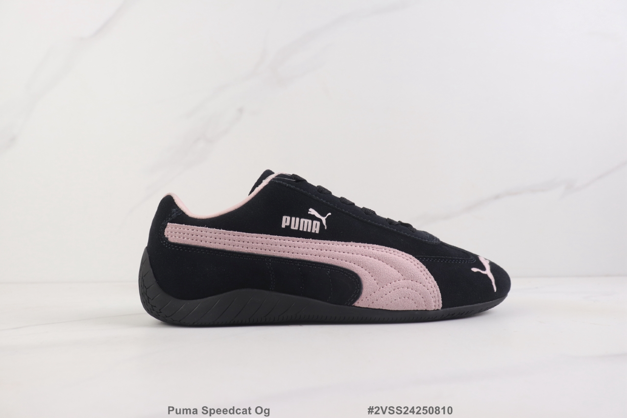 💰P120🔺Puma Speedcat Og 彪马低帮赛车鞋 牛皮材质休闲鞋 真标带半码 Size:36-45码                                                  #2VSS24250810