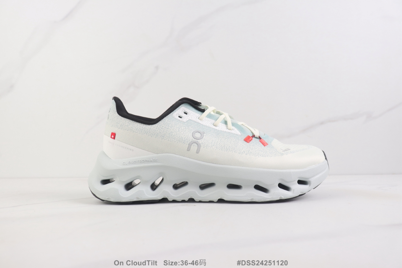 💰P120🔺On CloudTilt 昂跑减震休闲跑步鞋 织物材质 耐磨防滑舒适 真标带半码 Size:36-46码               #DSS24251120