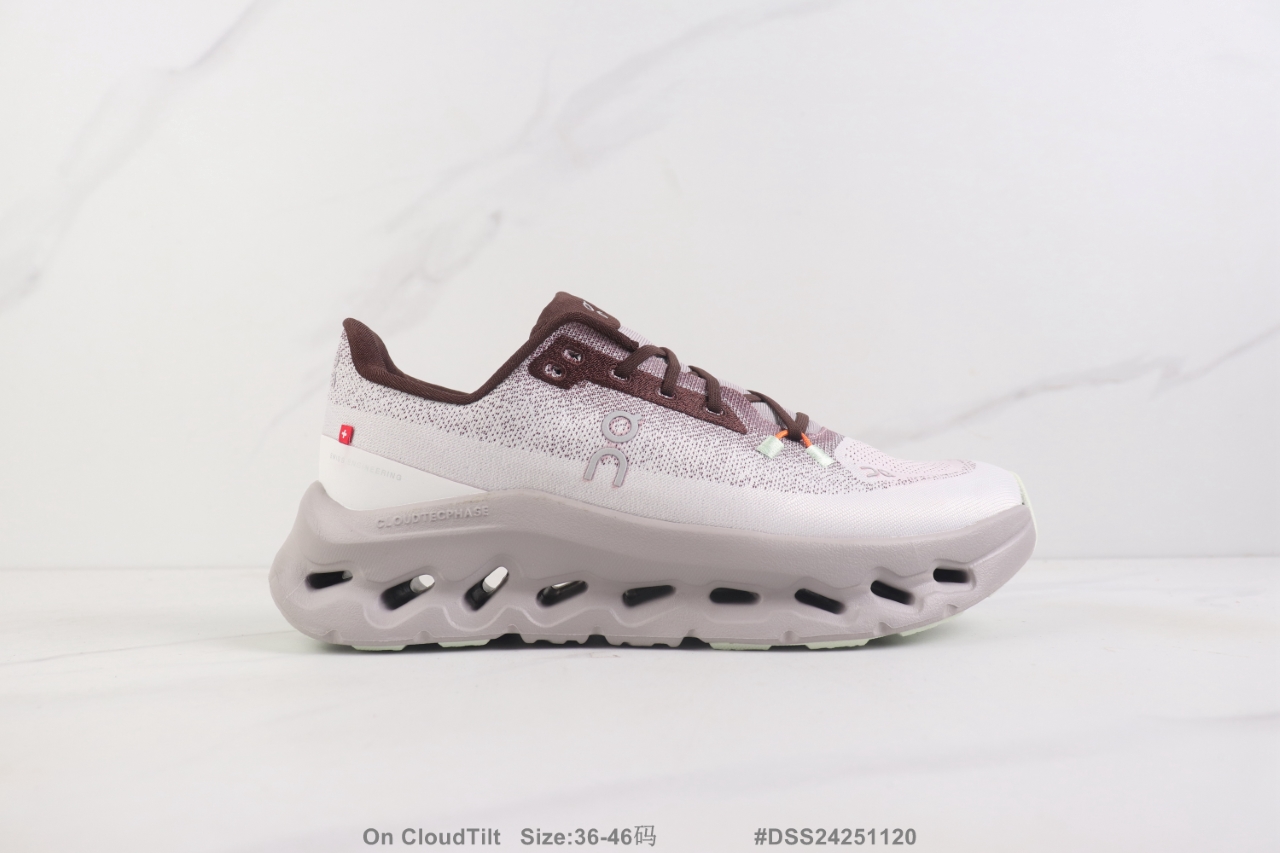 💰P120🔺On CloudTilt 昂跑减震休闲跑步鞋 织物材质 耐磨防滑舒适 真标带半码 Size:36-46码               #DSS24251120
