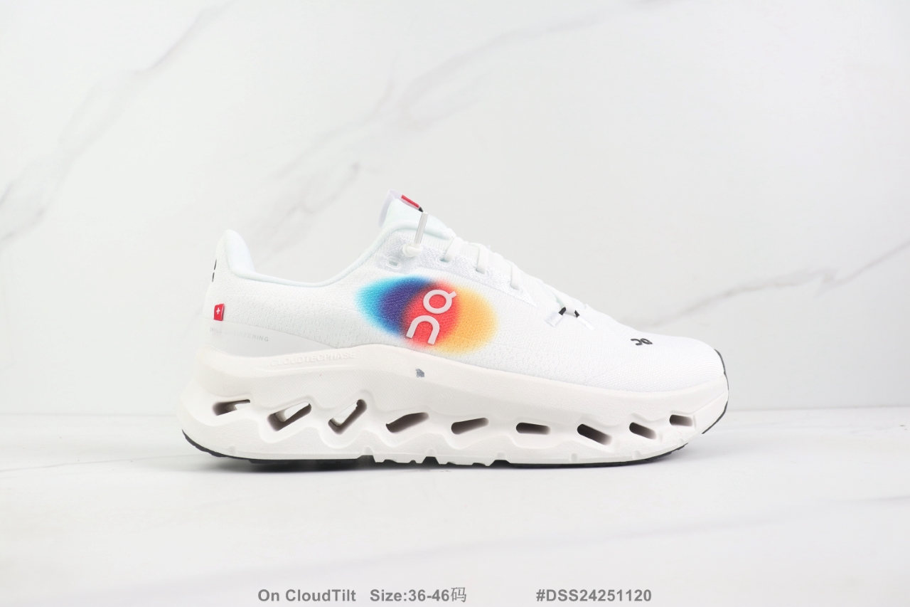💰P120🔺On CloudTilt 昂跑减震休闲跑步鞋 织物材质 耐磨防滑舒适 真标带半码 Size:36-46码               #DSS24251120