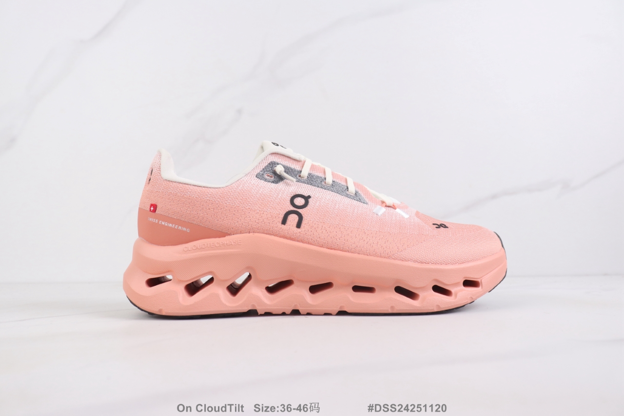 💰P120🔺On CloudTilt 昂跑减震休闲跑步鞋 织物材质 耐磨防滑舒适 真标带半码 Size:36-46码               #DSS24251120