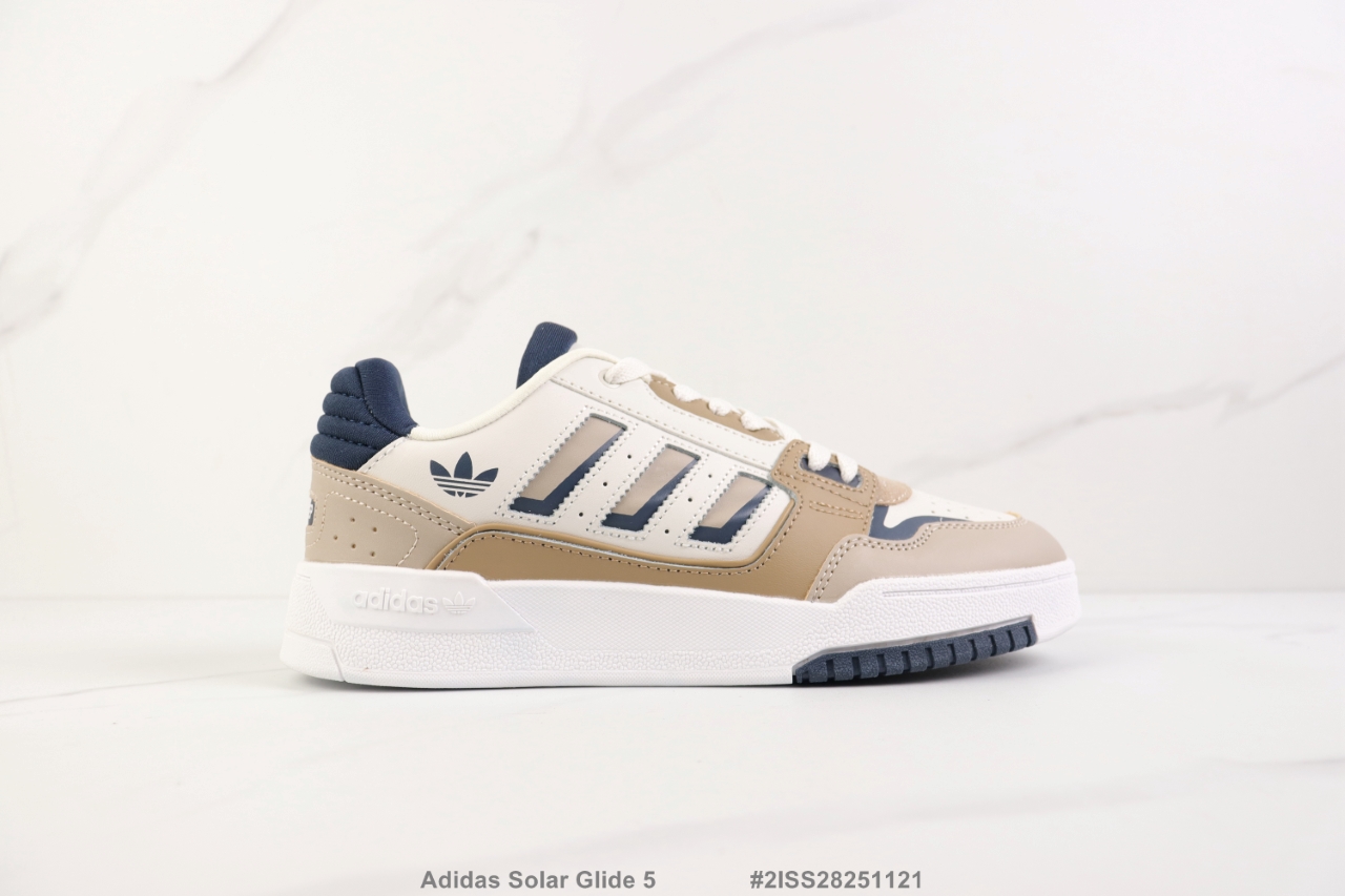 💰P140🔺Adidas Solar Glide 5 阿迪达斯三叶草低帮休闲板鞋 牛皮材质运动鞋 时尚百搭 真标带半码 Size:36-45码 #2ISS28251121