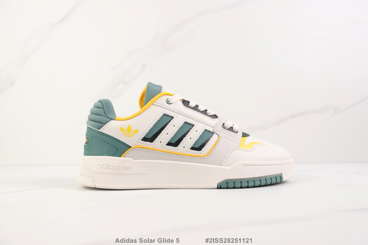 💰P140🔺Adidas Solar Glide 5 阿迪达斯三叶草低帮休闲板鞋 牛皮材质运动鞋 时尚百搭 真标带半码 Size:36-45码              #2ISS28251121