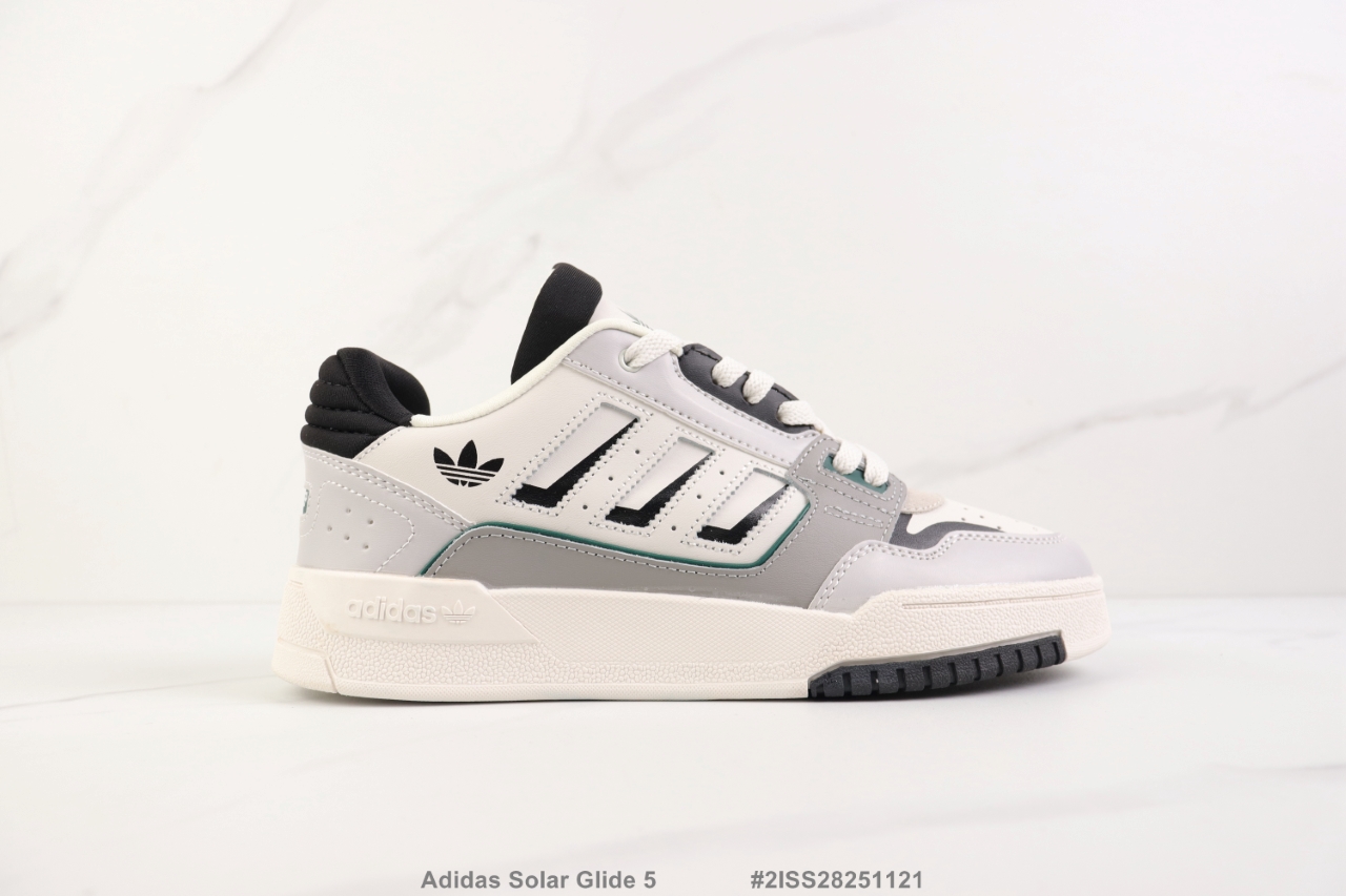 💰P140🔺Adidas Solar Glide 5 阿迪达斯三叶草低帮休闲板鞋 牛皮材质运动鞋 时尚百搭 真标带半码 Size:36-45码 #2ISS28251121
