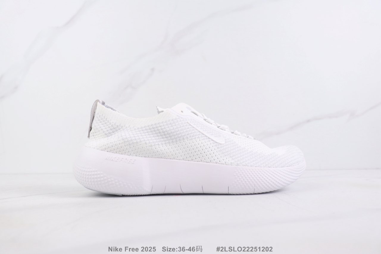 💰110 🔺Nike Free 2025 耐克赤足轻便跑步鞋 织物材质运动鞋 真标带半码 Size:36-46码