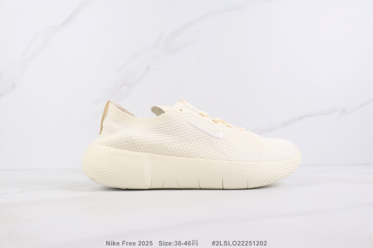 💰110🔺Nike Free 2025 耐克赤足轻便跑步鞋 织物材质运动鞋 真标带半码 Size:36-46码