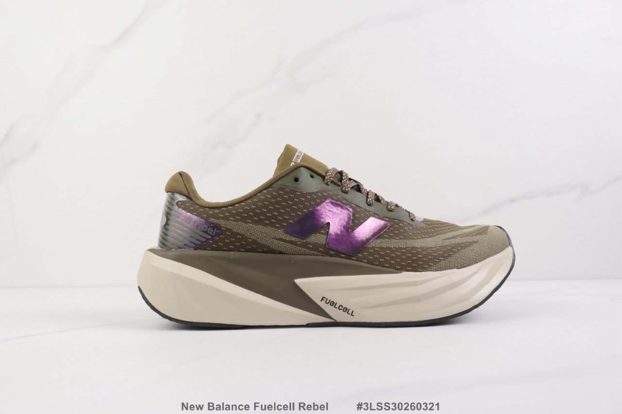 🔺New Balance Fuelcell Rebel 新百伦减震休闲跑步鞋 织物材质 真标带半码 码 #3LSS30260321