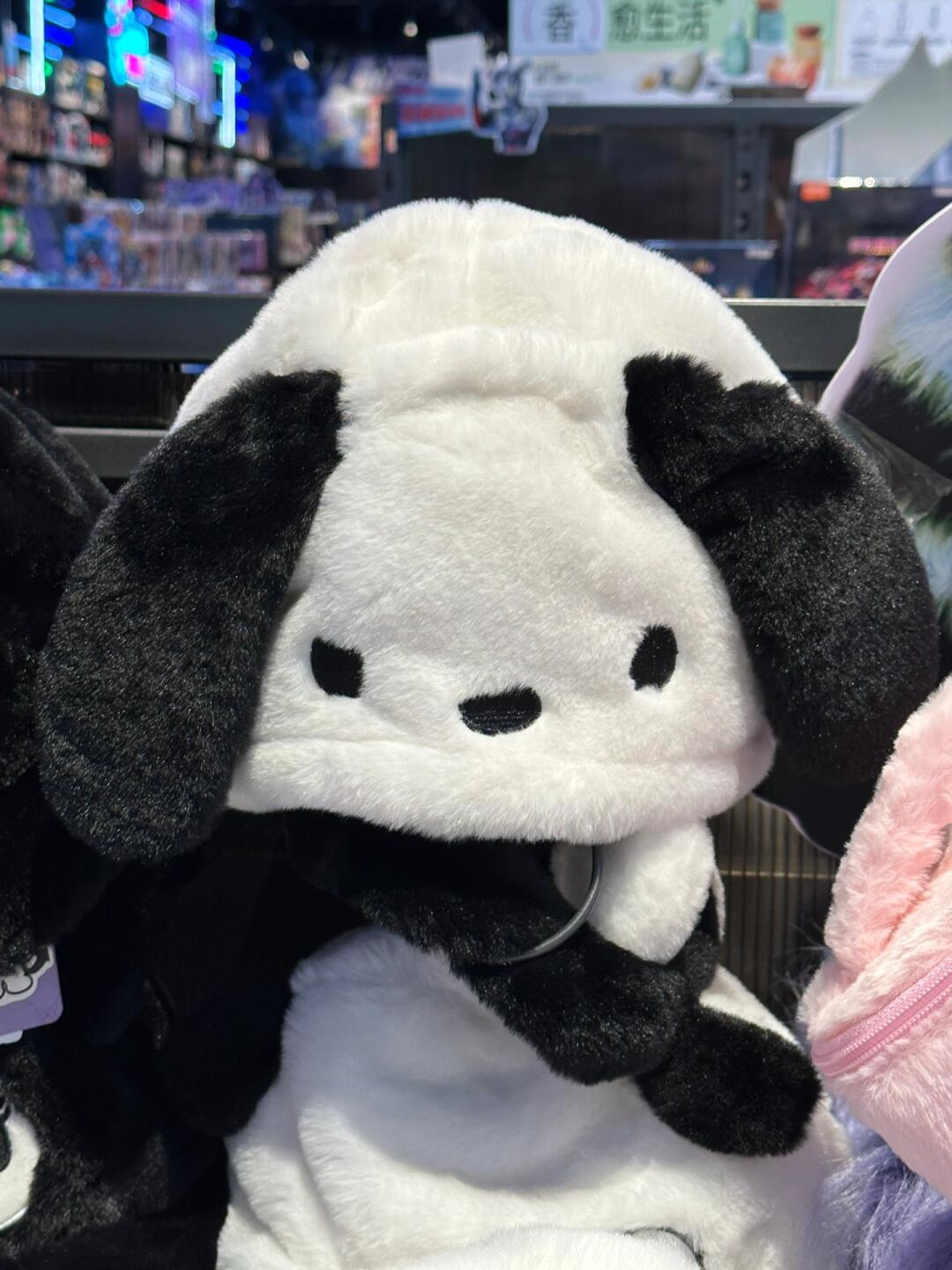 Pochacco character-themed hat featuring oversized dimensional ears - Comprehensive 4