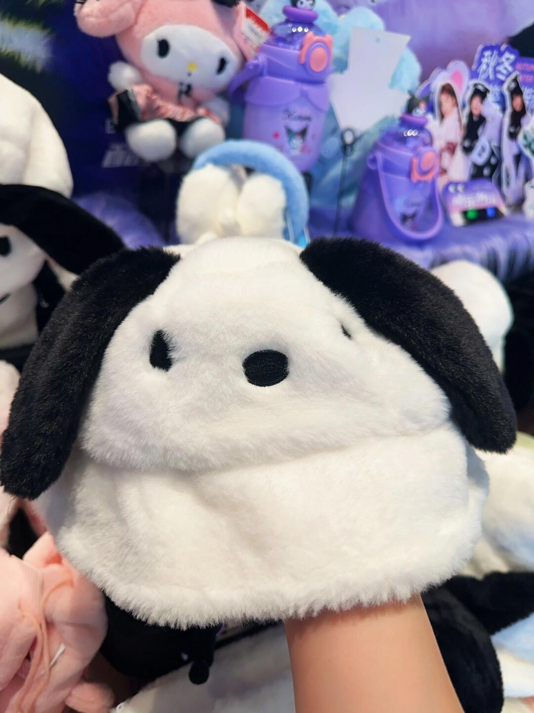 Pochacco character-themed hat featuring oversized dimensional ears - Comprehensive 5