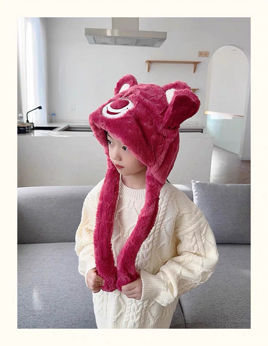 the plush Strawberry Bear collection presents cold-weather essentials - Comprehensive