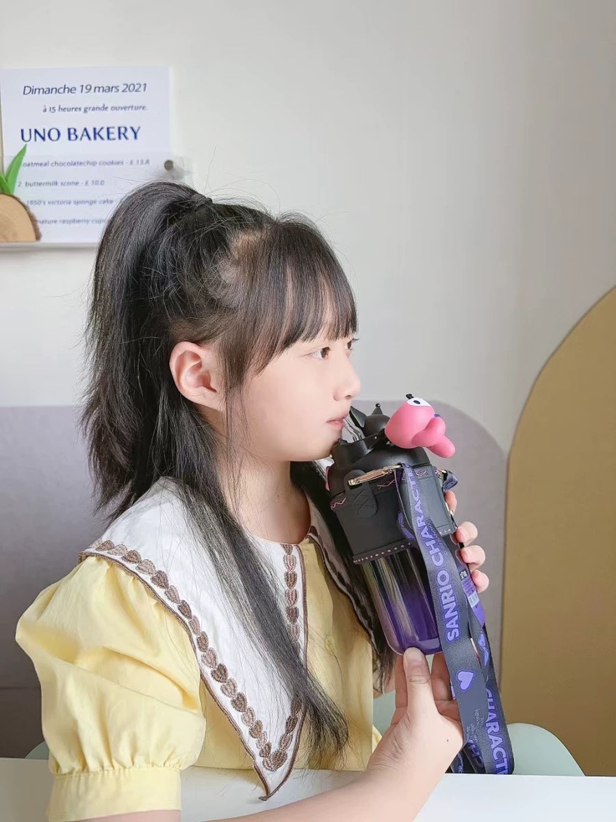 这个库洛米保温杯真的巨可爱点，深紫色配色也很耐脏了！ 3