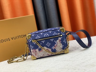 Louis Vuitton LV Soft Trunk Crossbody & Shoulder Bags Embroidery Monogram Canvas Spring/Summer Collection Chains M44480