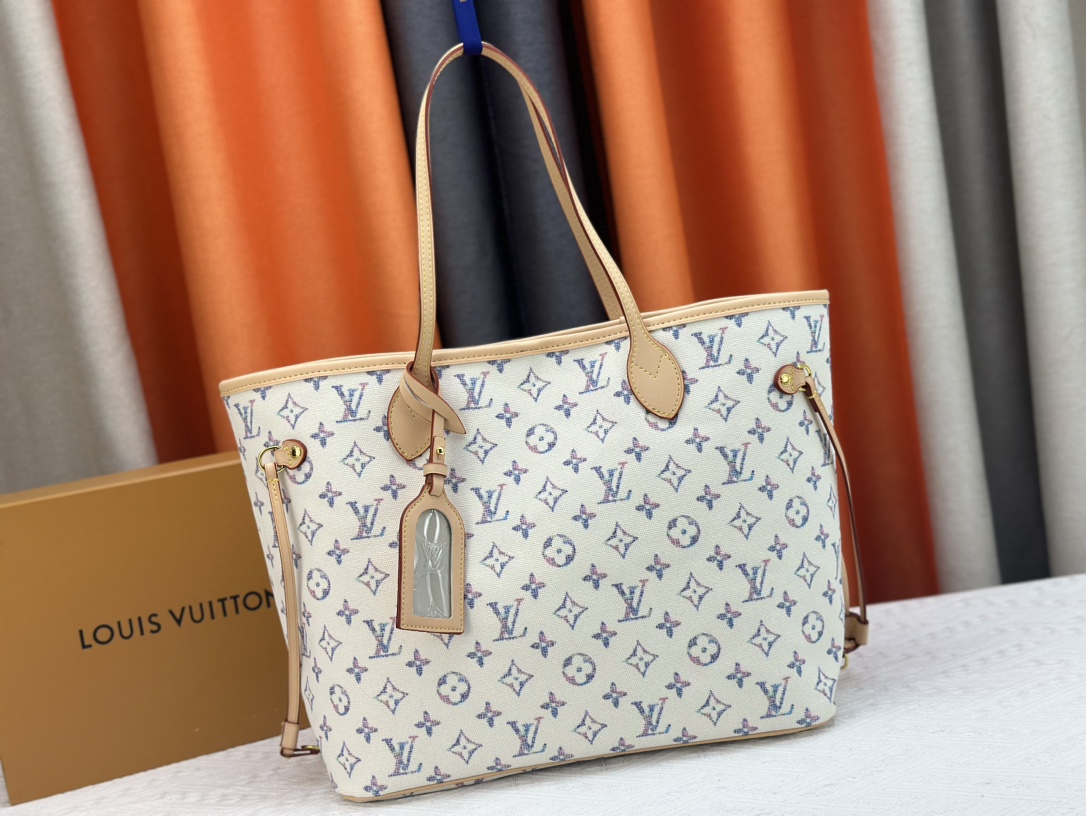 Louis Vuitton LV Neverfull Tassen handtassen Tote Tas Groothandel designerwinkel
 Canvas Stof Vintage M40995