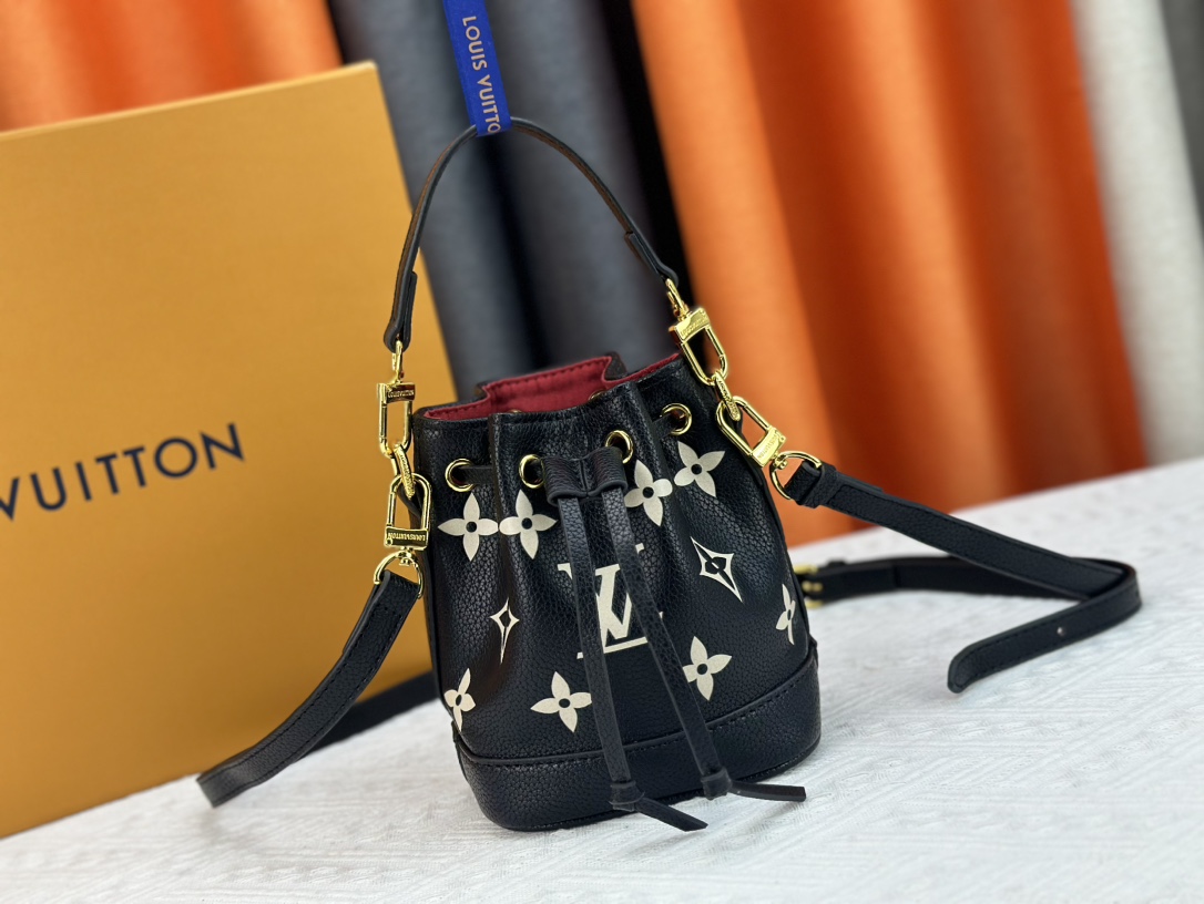 Louis Vuitton LV Nano Noe Tassen handtassen Empreinte​ M46291
