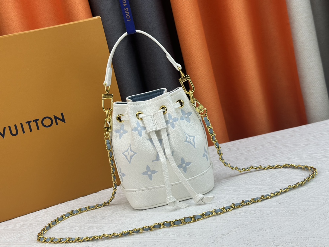 Louis Vuitton LV Nano Noe Tassen handtassen Empreinte​ M46291