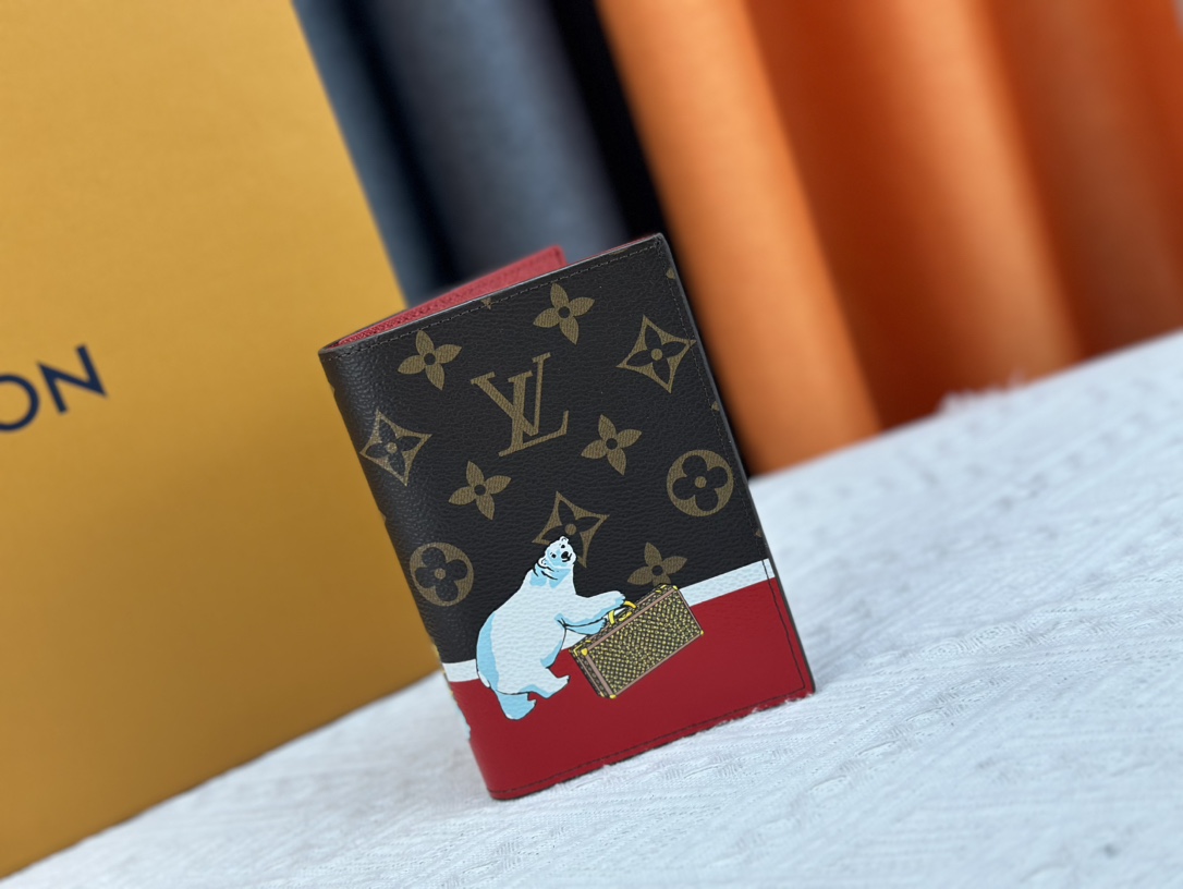 P180 財布 M60410北極熊 护照夹 - 高級感あふれる旅行アクセサリー