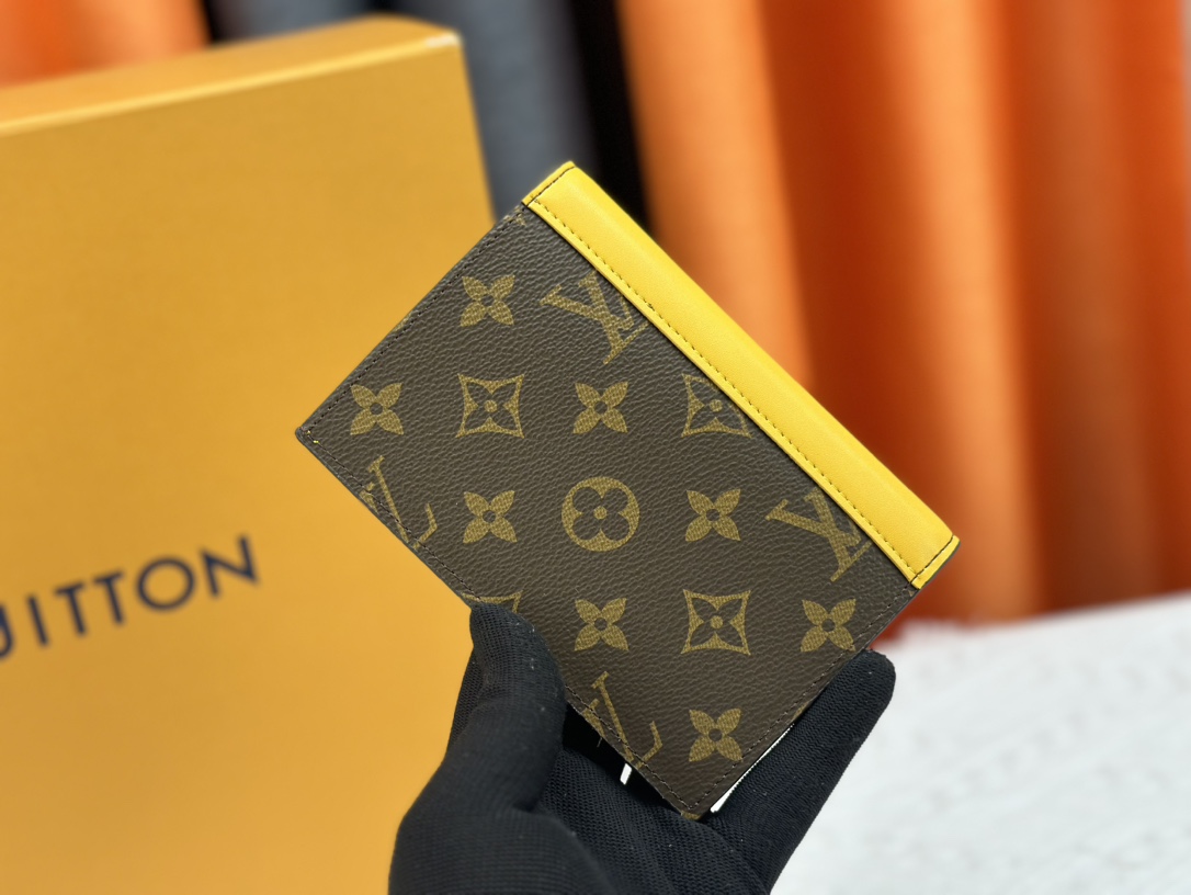 P180 財布 M82867 黄色 護照夹 - 高級感あふれる旅行アクセサリー