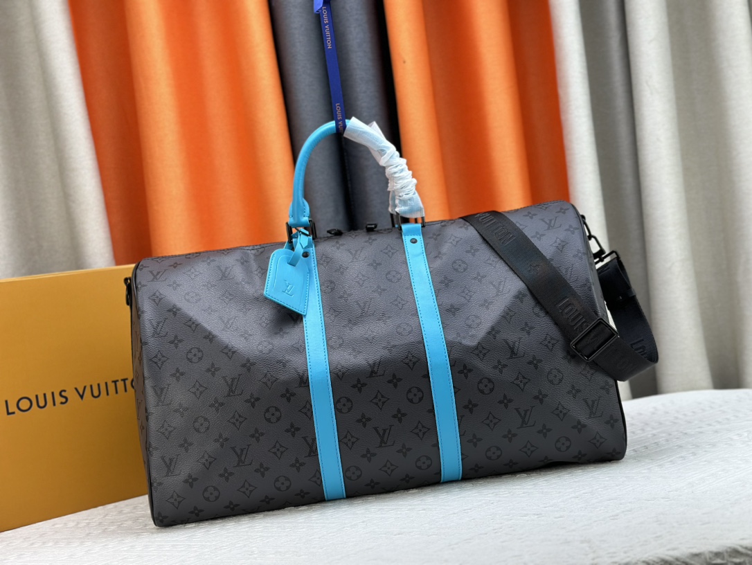 Louis Vuitton LV Keepall Venta al por mayor
 Bolsos de viaje Monogram Eclipse Lona M11481