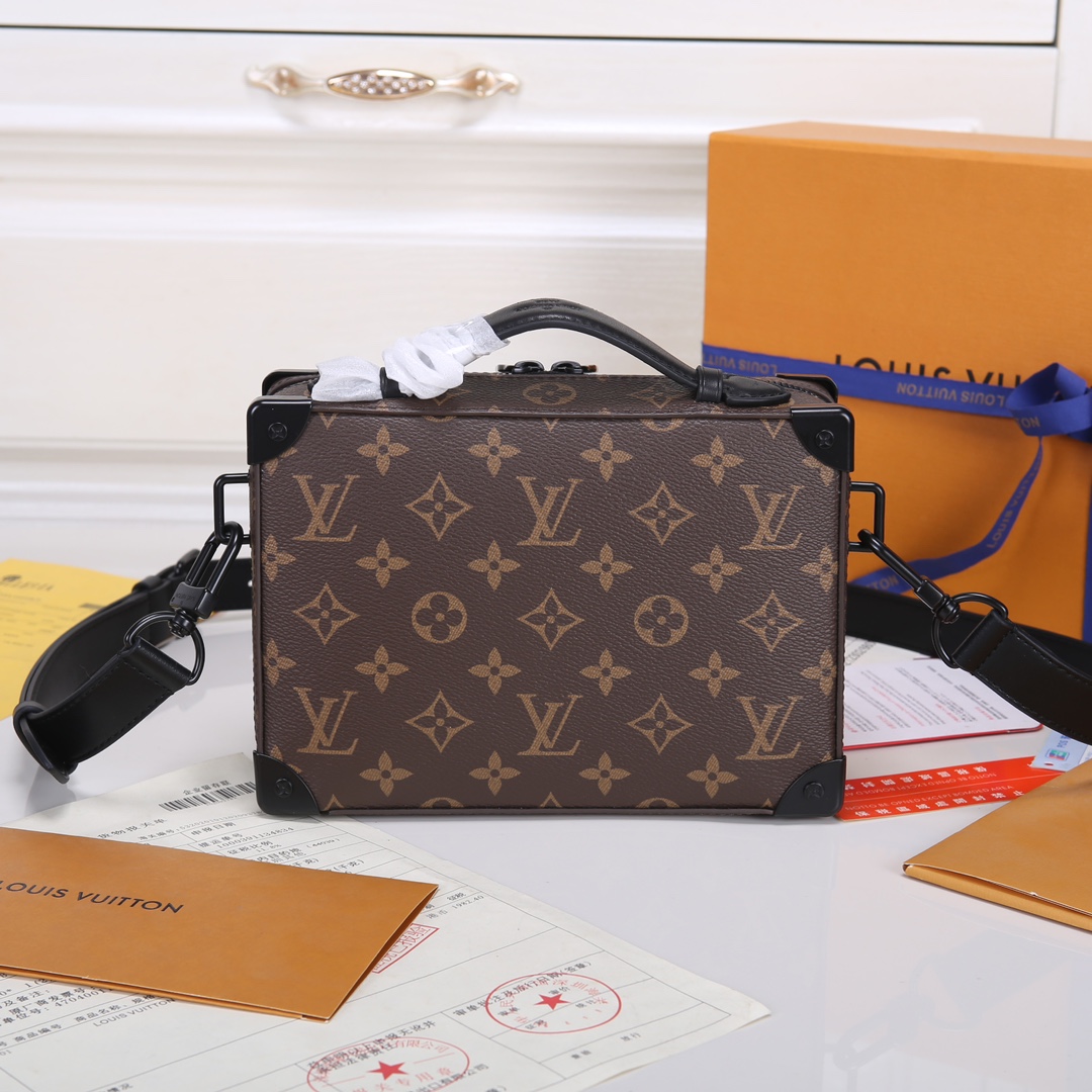 Louis Vuitton 对版细节 M45935老花 M45935黑花