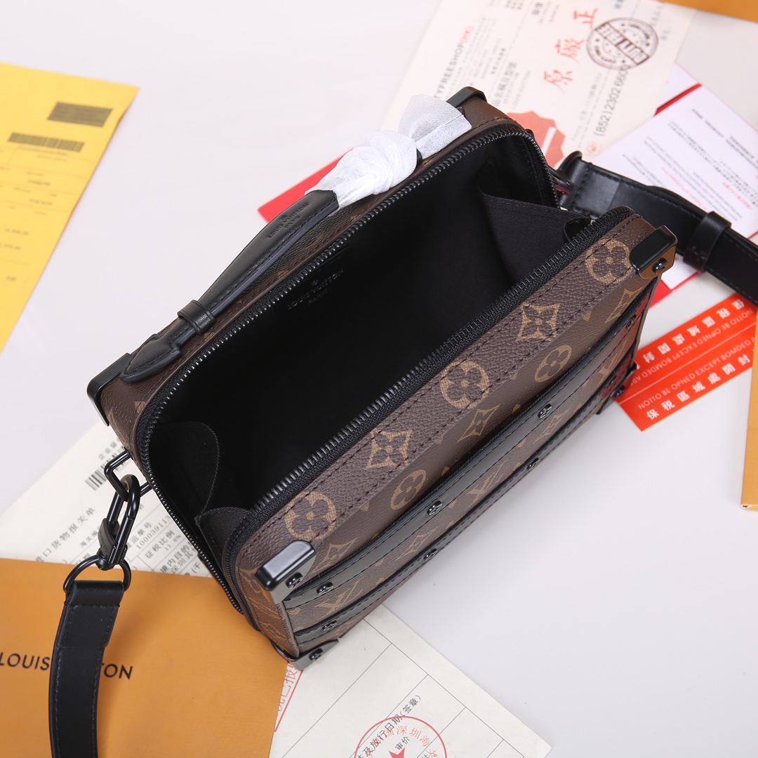 Louis Vuitton 对版细节 M45935老花 M45935黑花