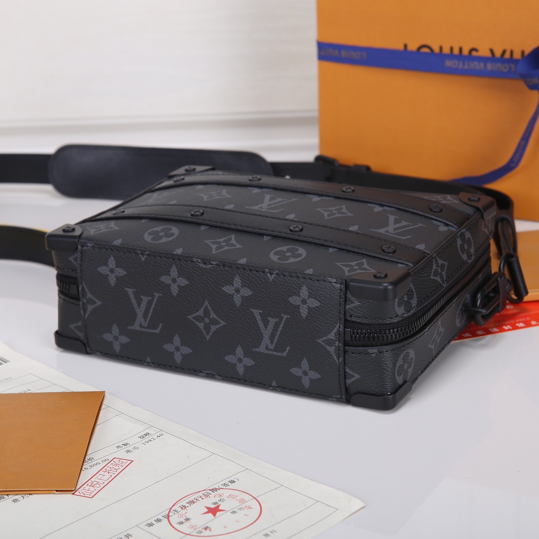 Louis Vuitton 对版细节 M45935老花 M45935黑花