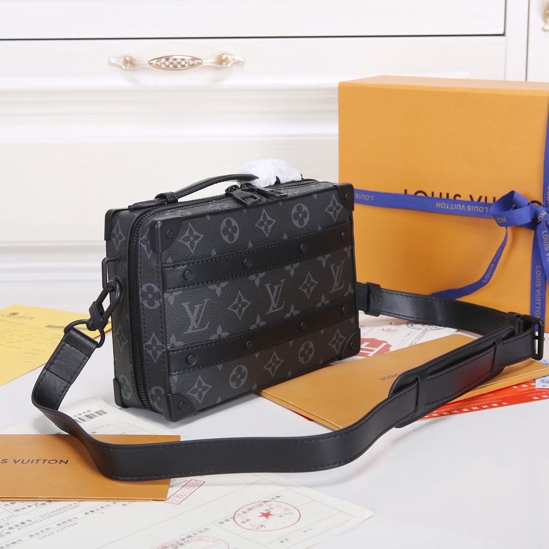 Louis Vuitton 对版细节 M45935老花 M45935黑花