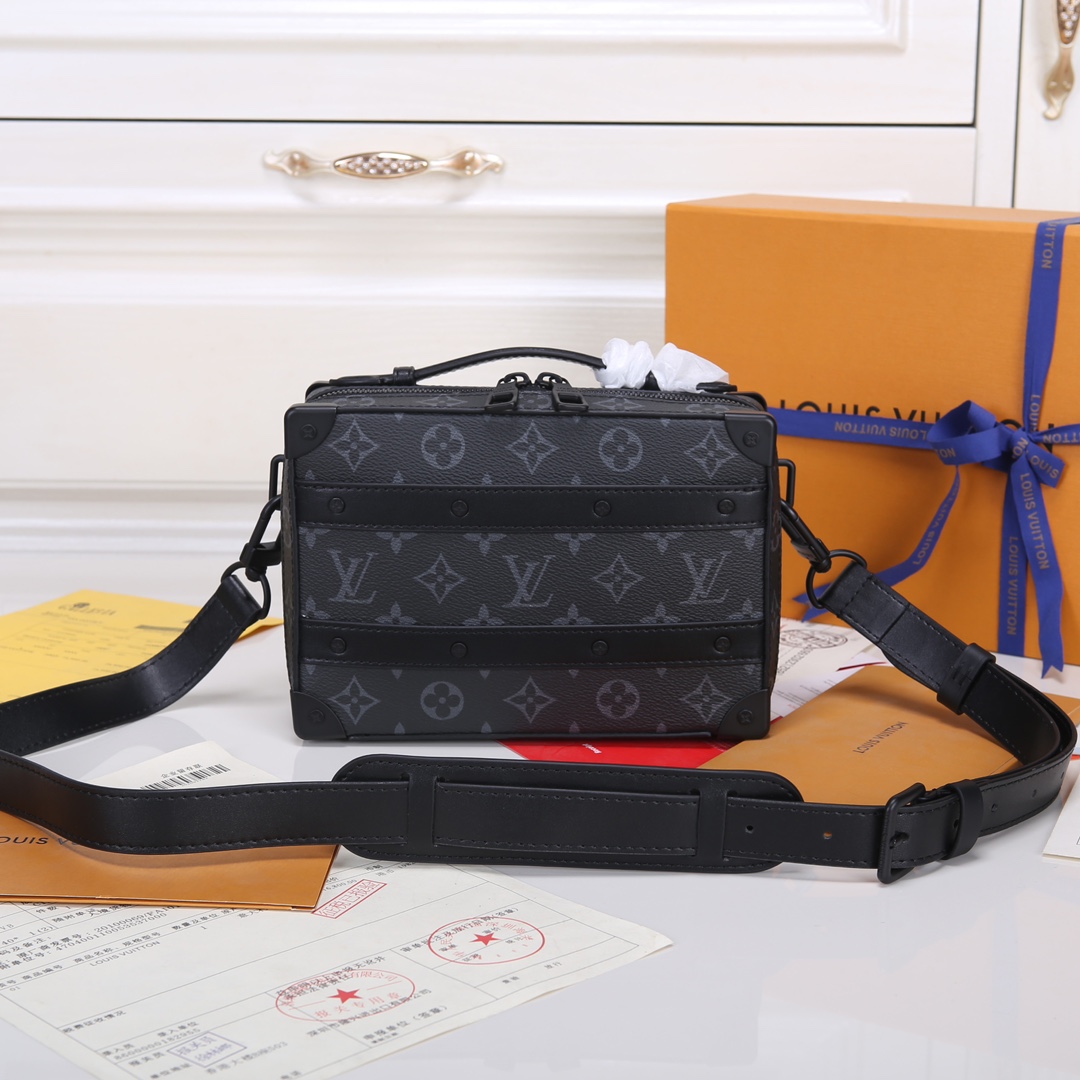 Louis Vuitton 对版细节 M45935老花 M45935黑花