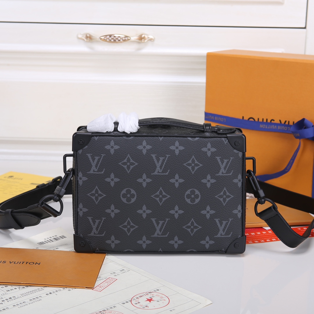 Louis Vuitton 对版细节 M45935老花 M45935黑花
